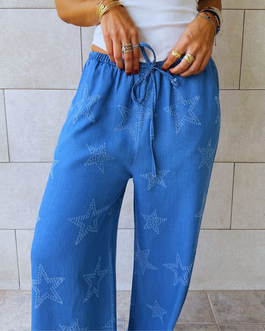 Starlane Light Denim Pants