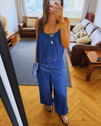 Paloma Dark Blue Denim Jumpsuit