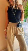 White & Black & Grey 120 Knit Racer Top