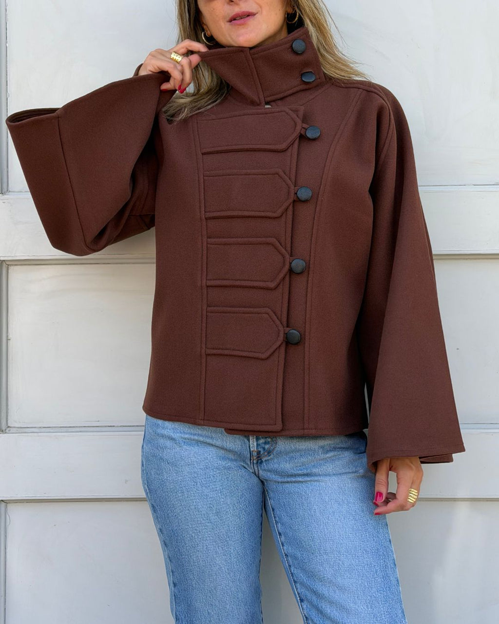 Brown Command Me Jacket