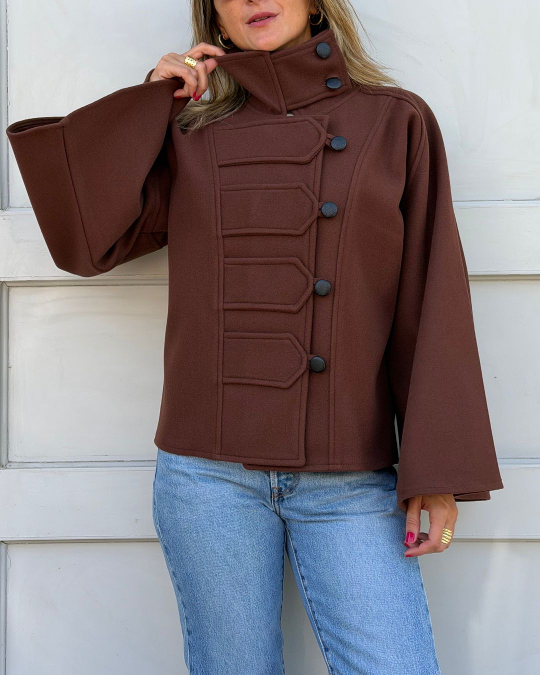 Brown Command Me Jacket