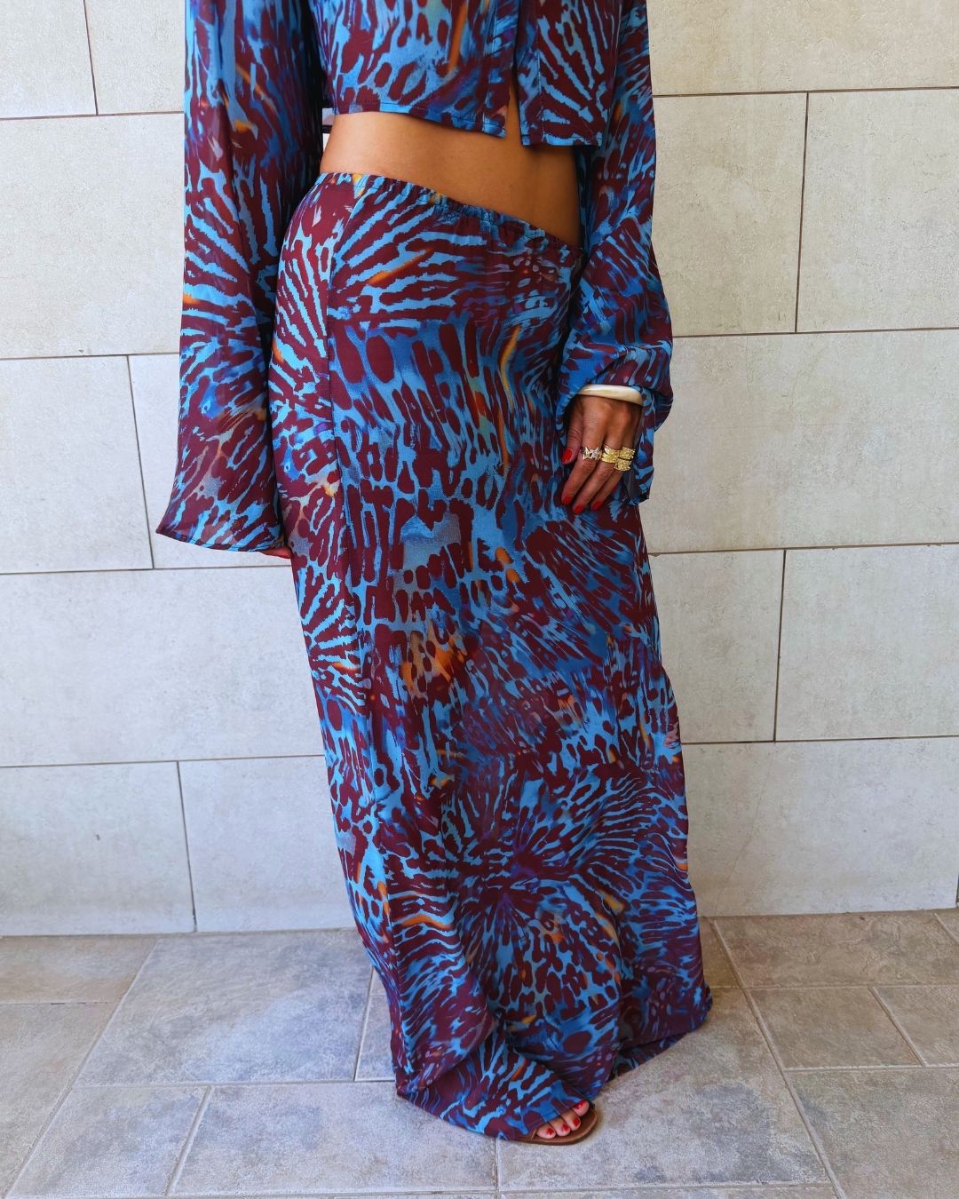 Indigo Safari Rio Skirt