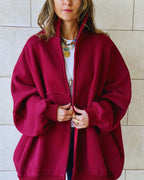 Burgundy Main Character Zip Up