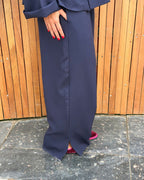 Navy Go-To Elastic Pants