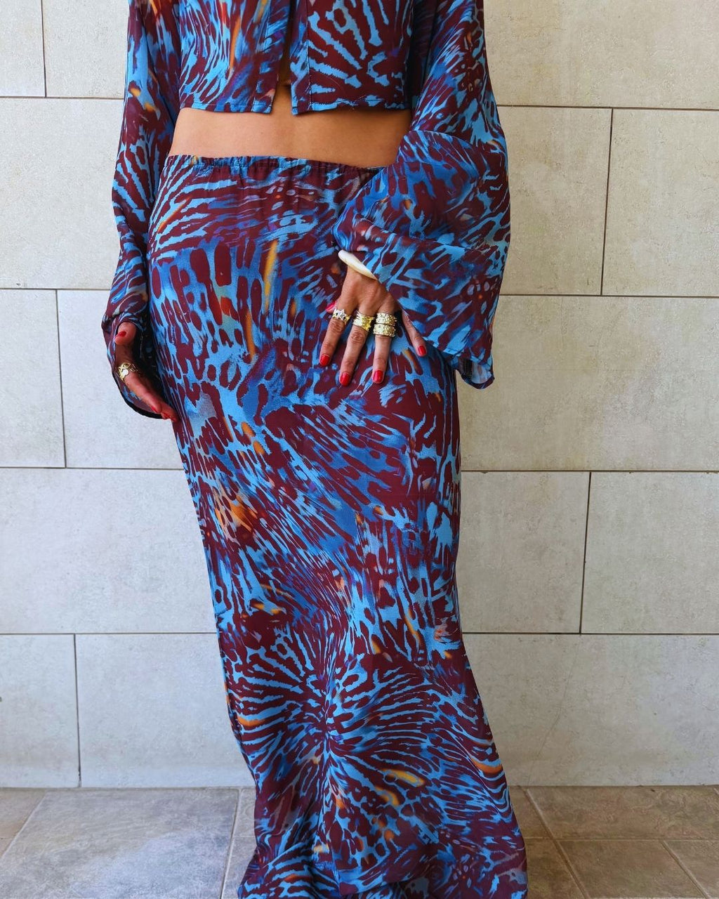 Indigo Safari Rio Skirt