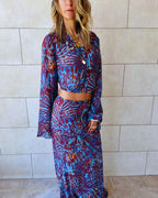 Indigo Safari Rio Skirt