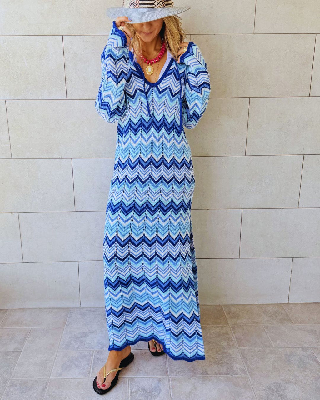 Mykonos Moon Dress