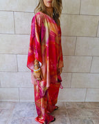 Sabbia Rosa Drift Poncho