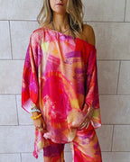 Sabbia Rosa Drift Poncho