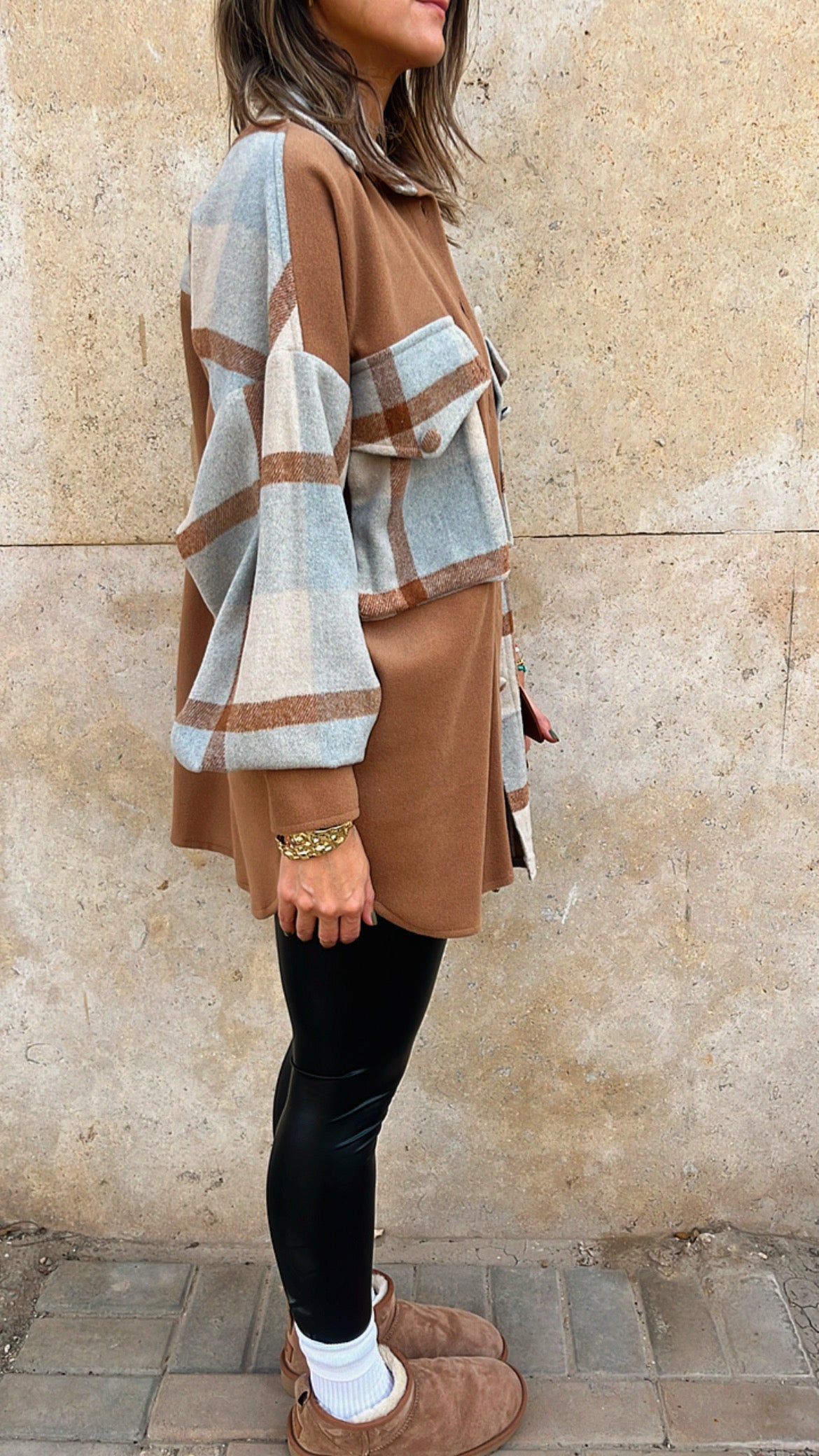 Cafe Never Even Flannel Shirt