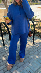 Blue Collard Up Set