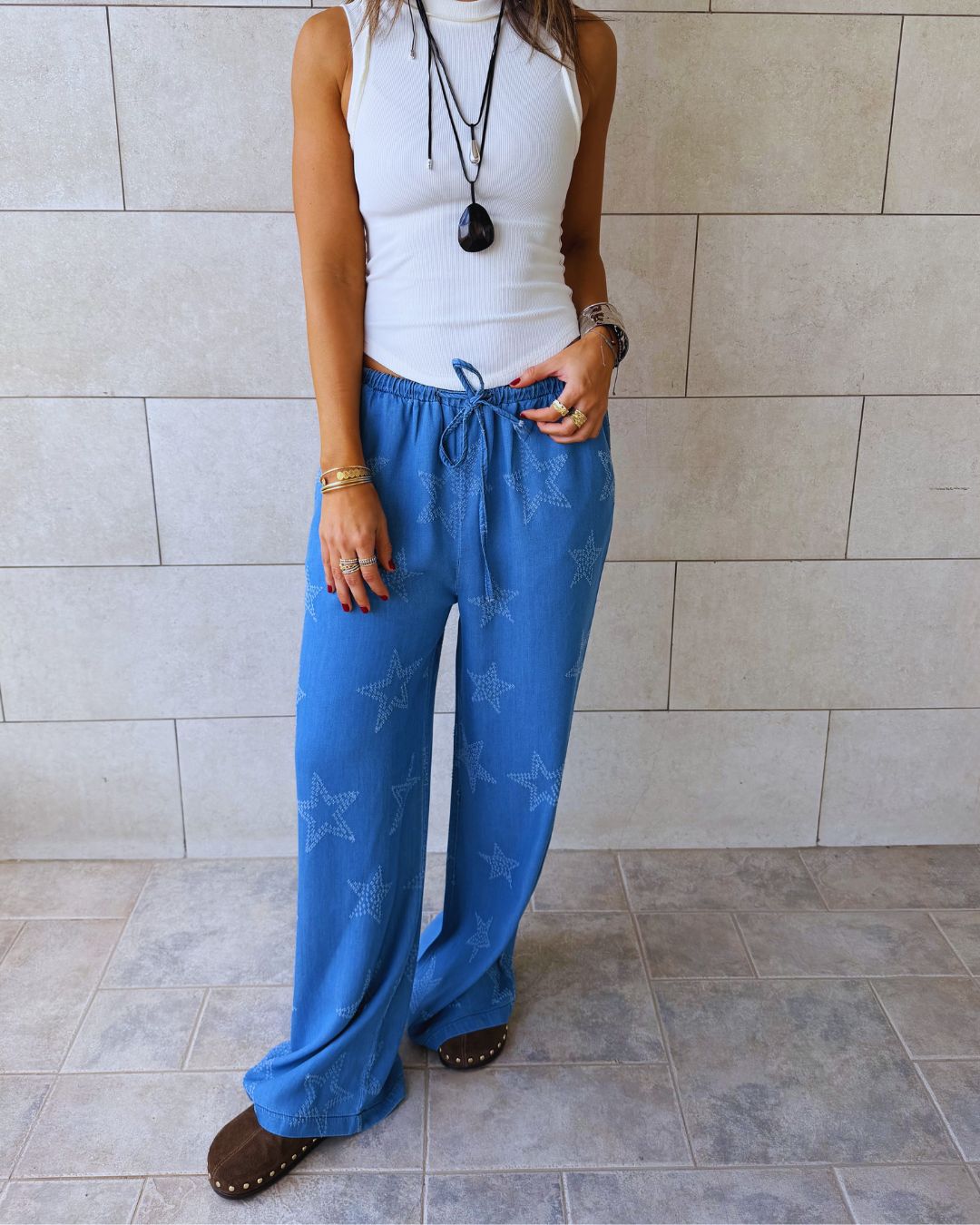 Starlane Light Denim Pants