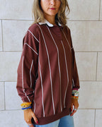 Brown Retro Light Weight Polo