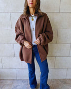 Brown Main Character Zip Up