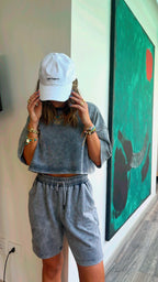 Acid Wash Shorts