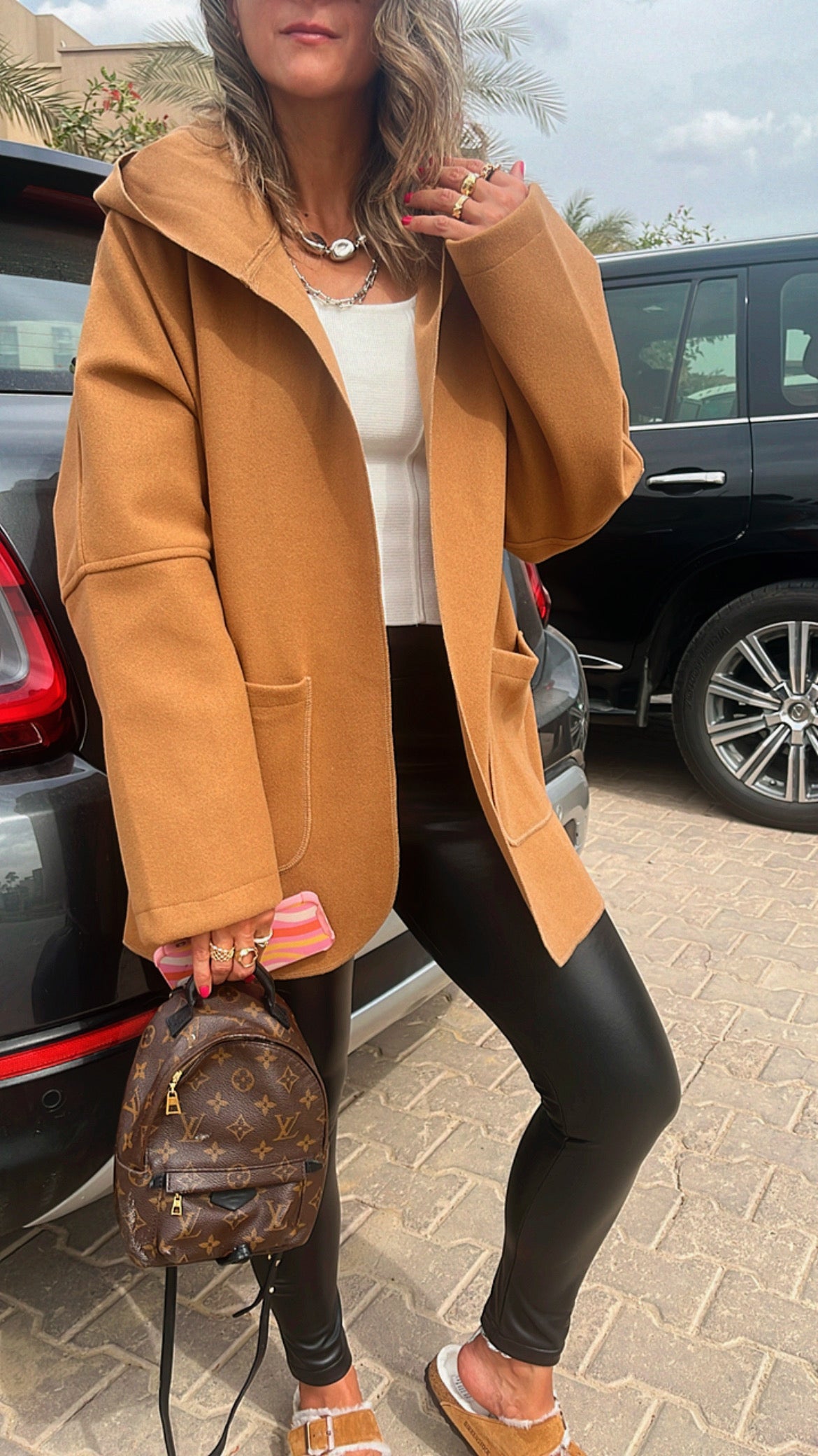 Camel Chilly Day Duster