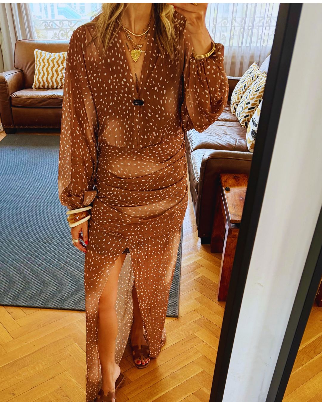 Bambi Mocha Dress