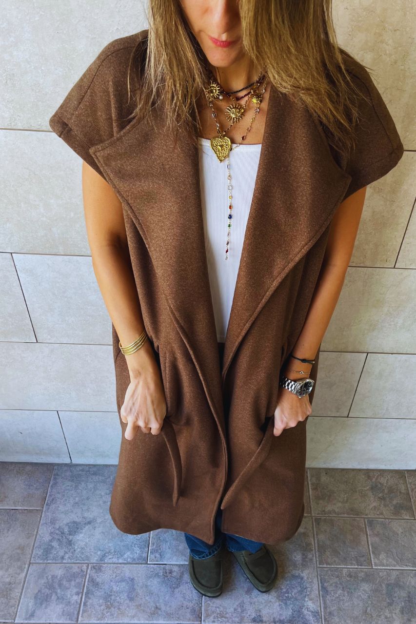 Brown Work Ready Vest