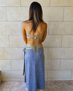 Golden Grey Edge Bandeau