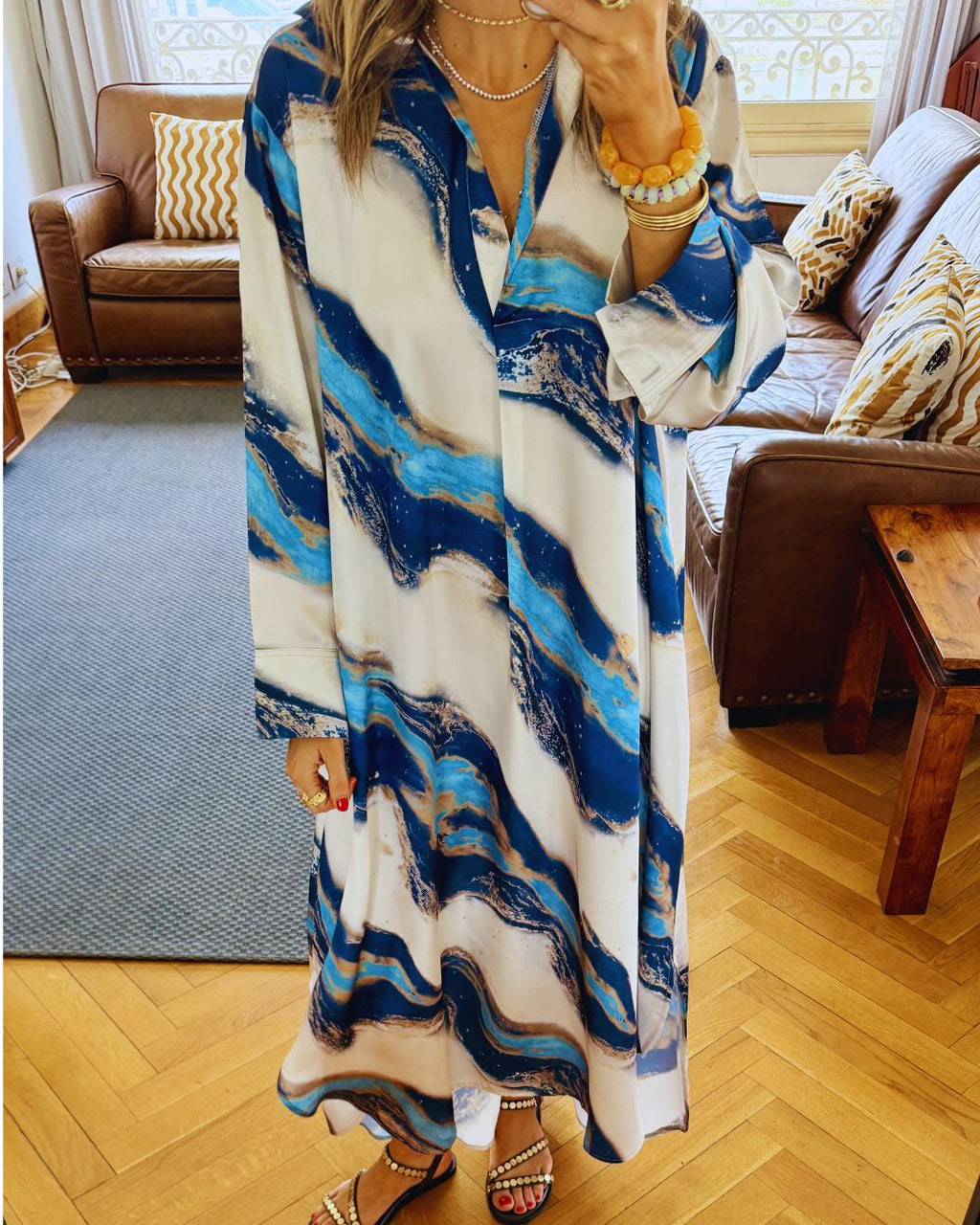Smeralda Longsleeve Maxi Dress