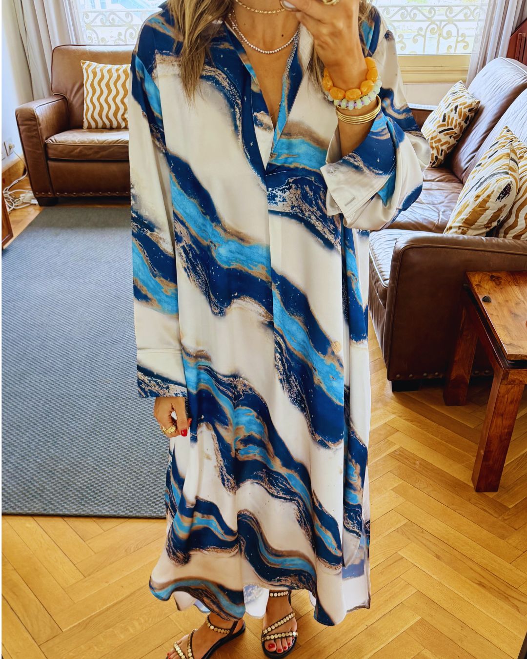 Smeralda Longsleeve Maxi Dress
