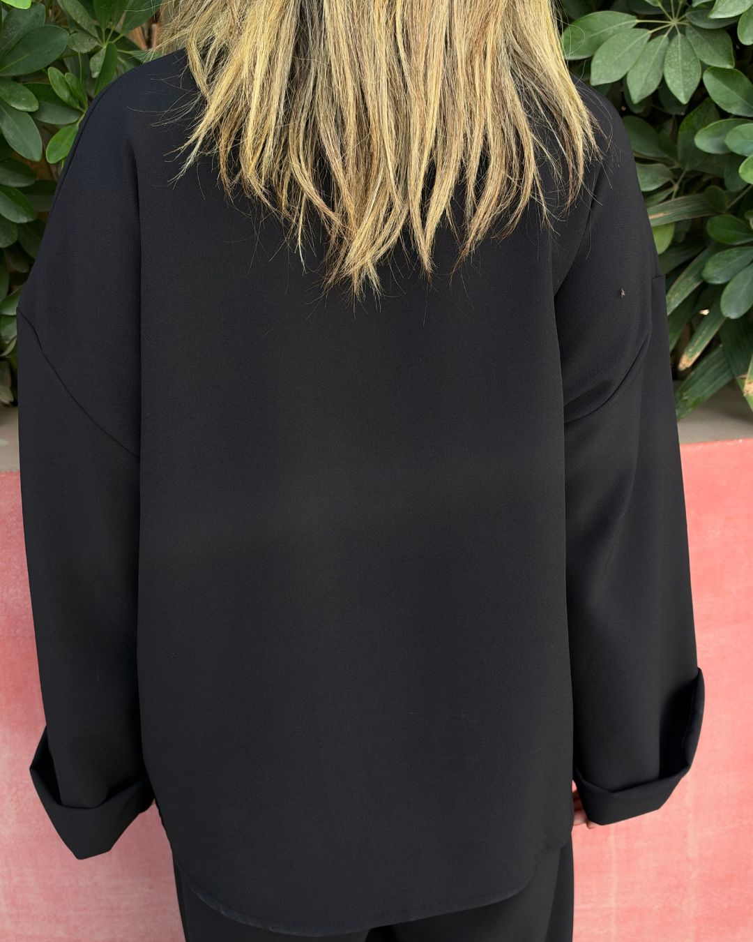 Black Mandarin Top