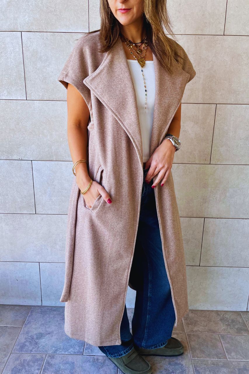 Beige Work Ready Vest