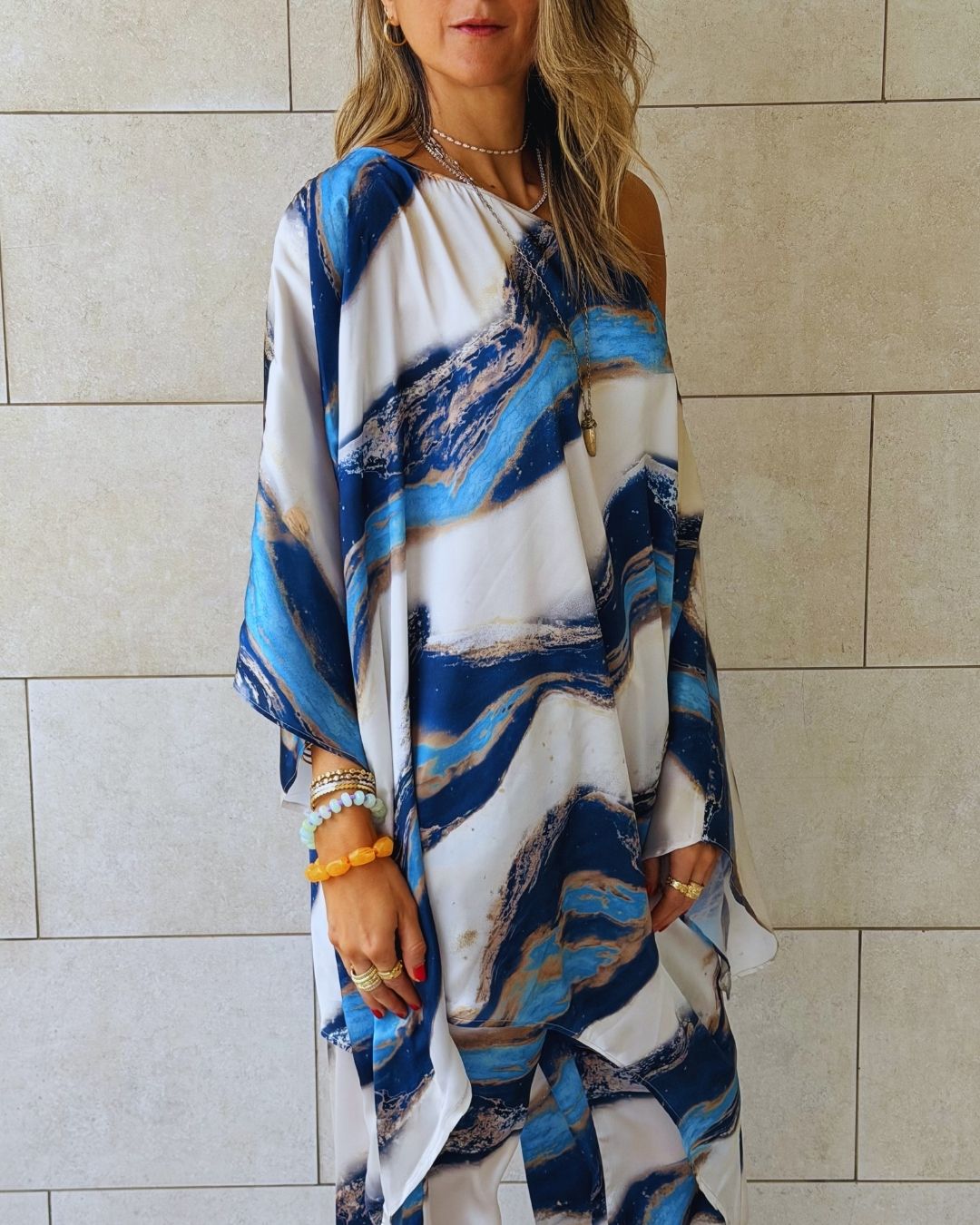 Smeralda Drift Poncho