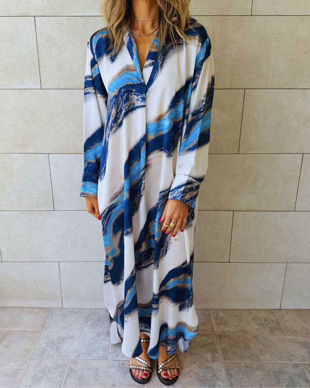 Smeralda Longsleeve Maxi Dress