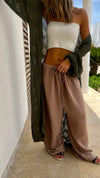 Taupe Sunny Dayz Beach Pants