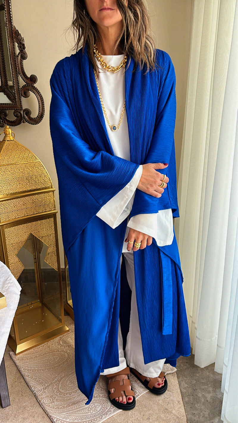 Blue Glowy Knot Kaftan