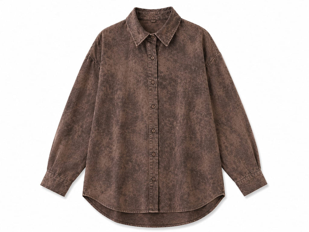 Mocha Sandwash Shirt