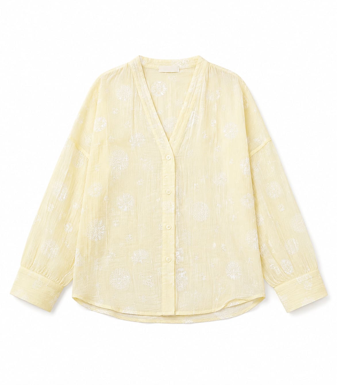 Yellow Paisley Whisper Shirt