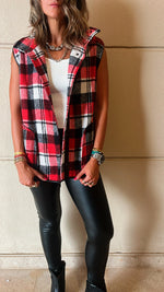 Red Country Girl Vest