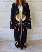Black Mystic Eye Cardigan