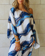 Smeralda Drift Poncho