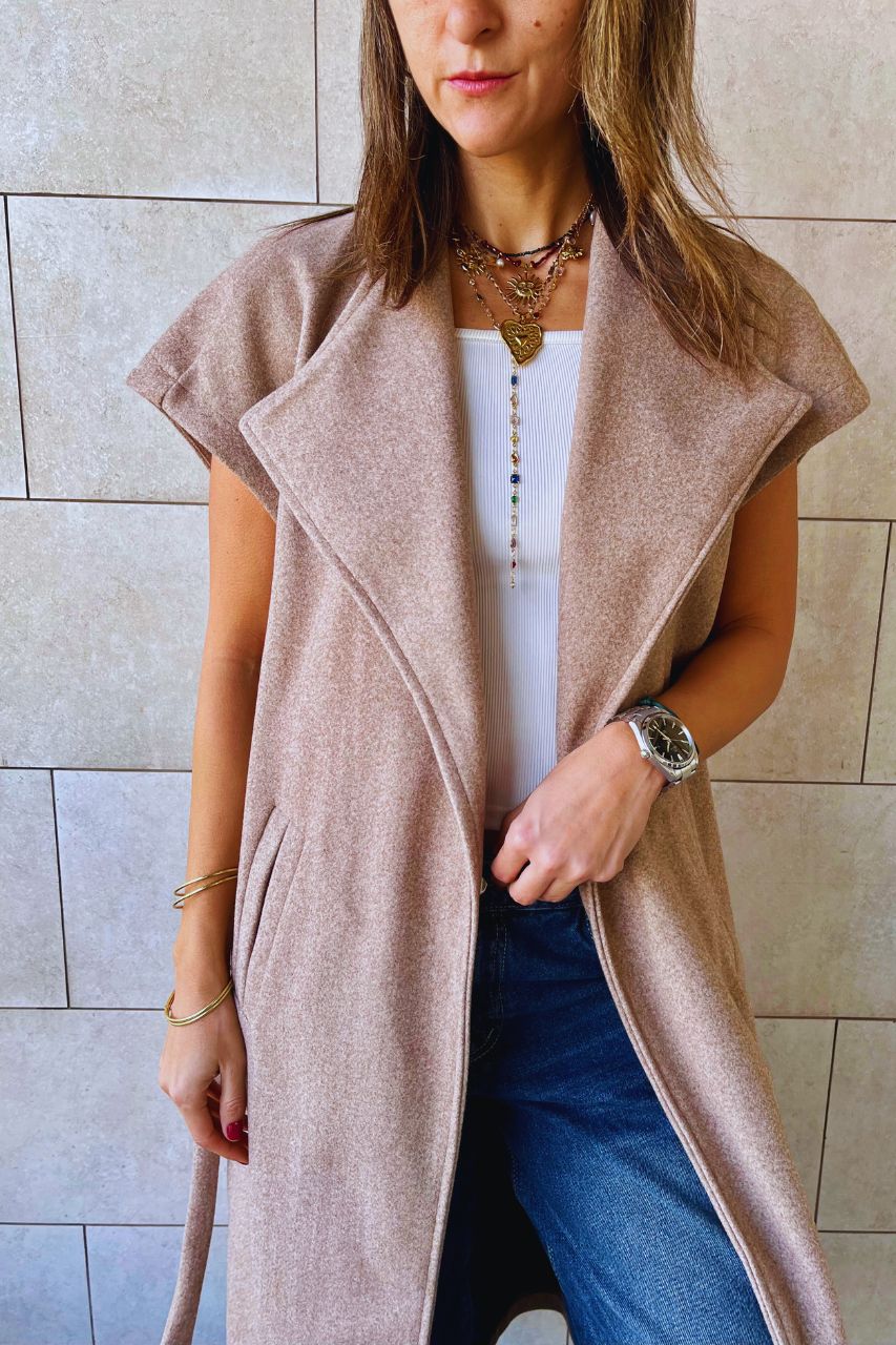 Beige Work Ready Vest