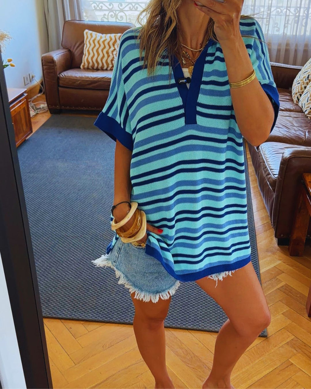 Blue Yacht Tunic