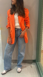 Orange Cool Girl Blazer