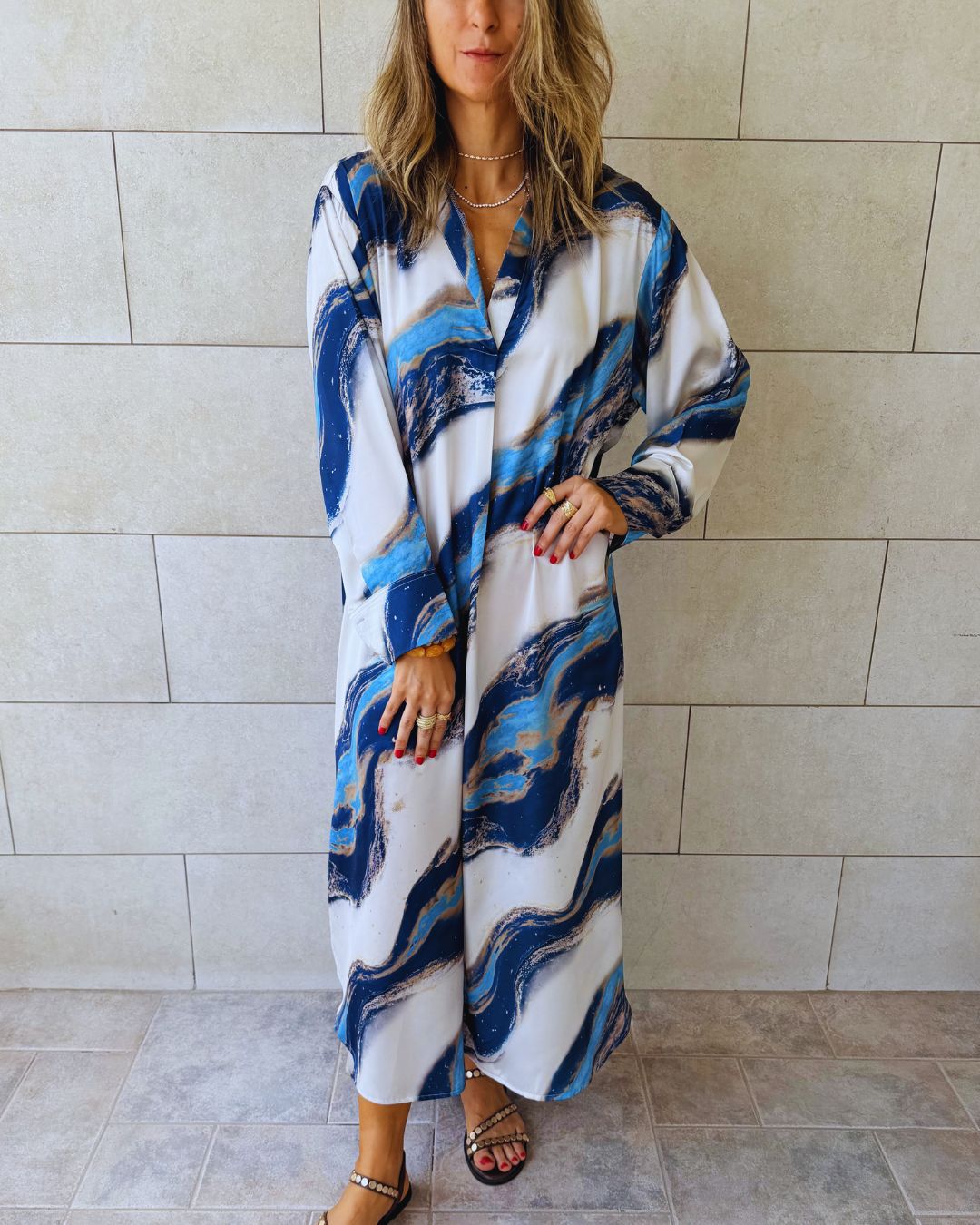 Smeralda Longsleeve Maxi Dress