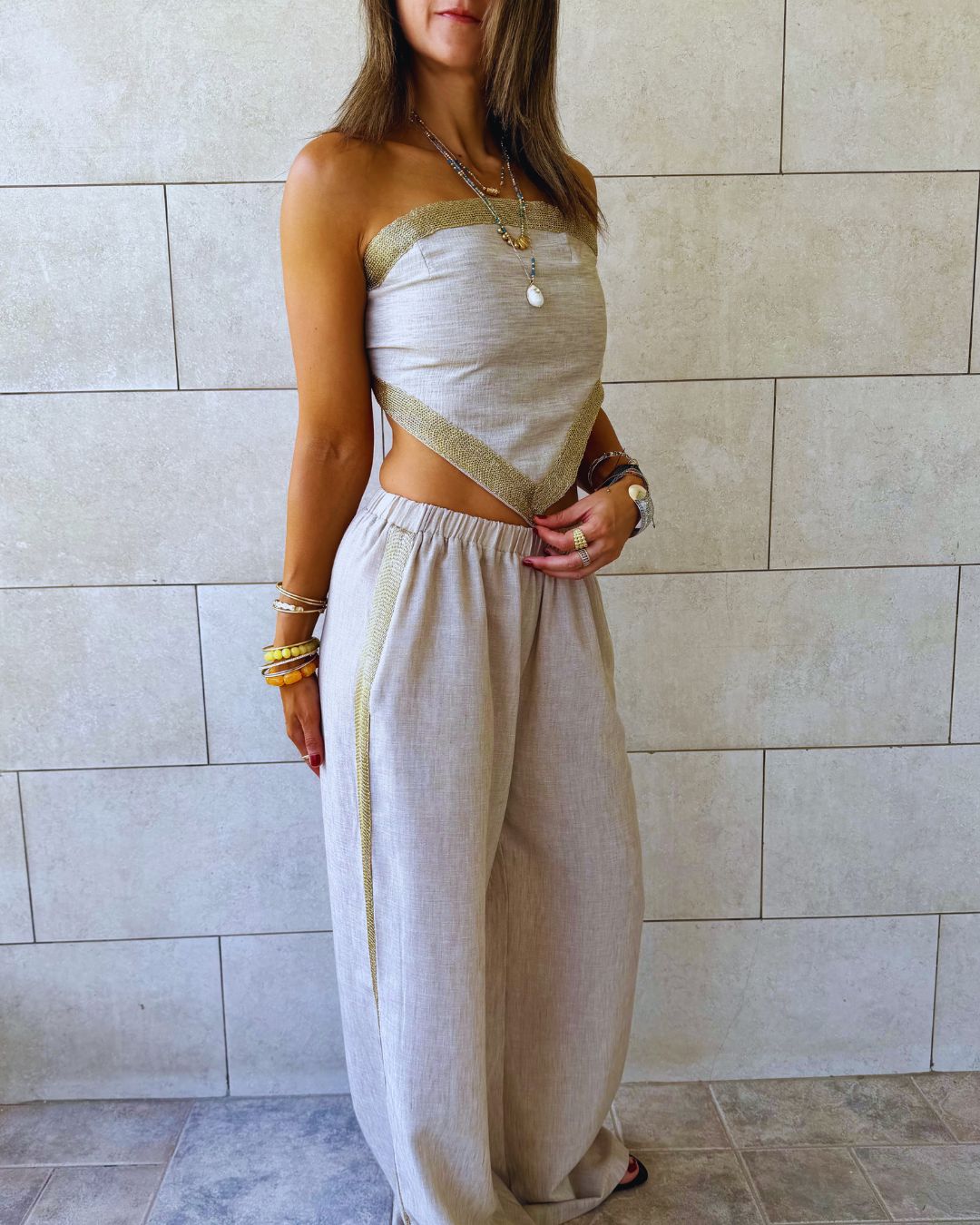 Golden Edge Bandeau