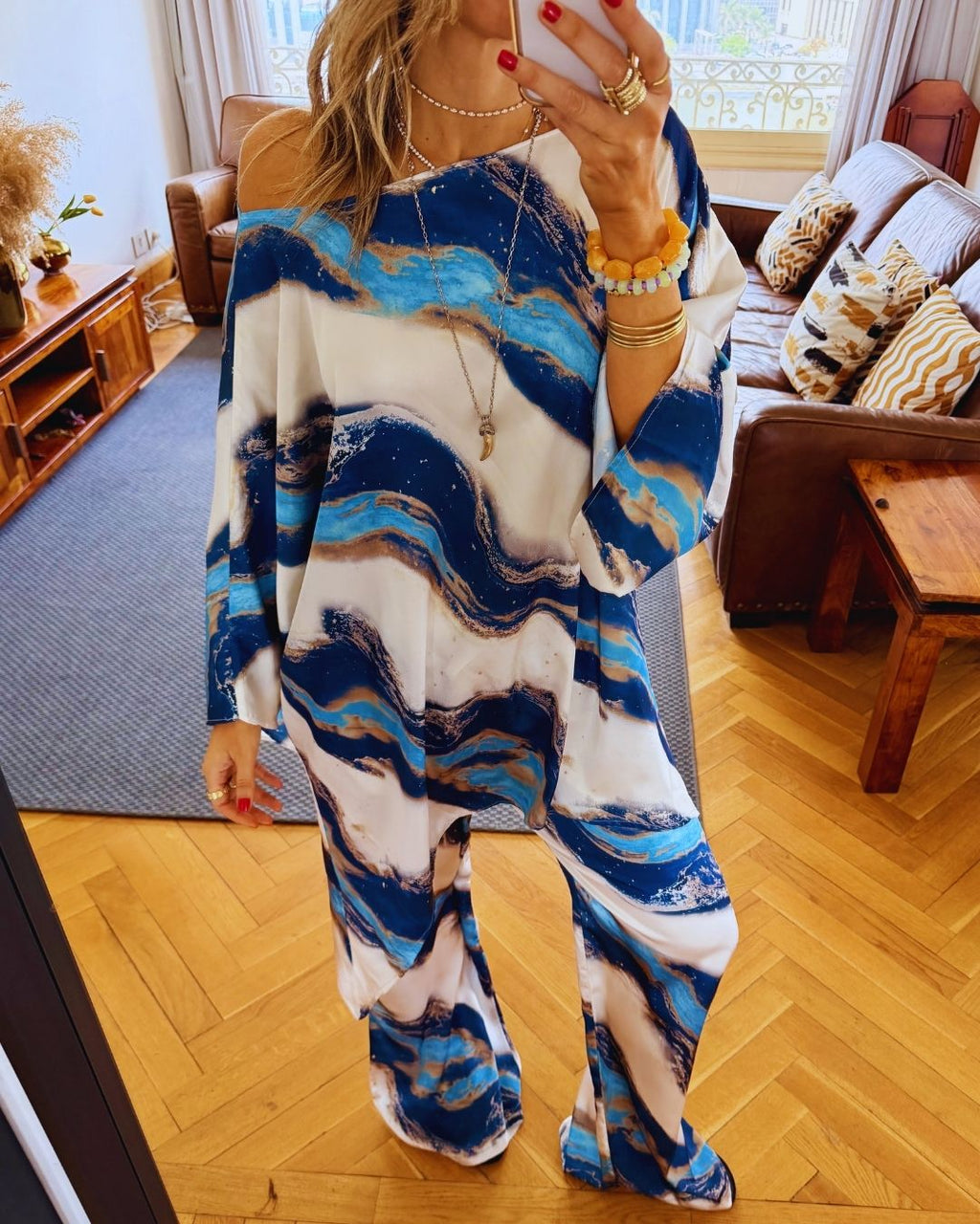 Smeralda Drift Poncho