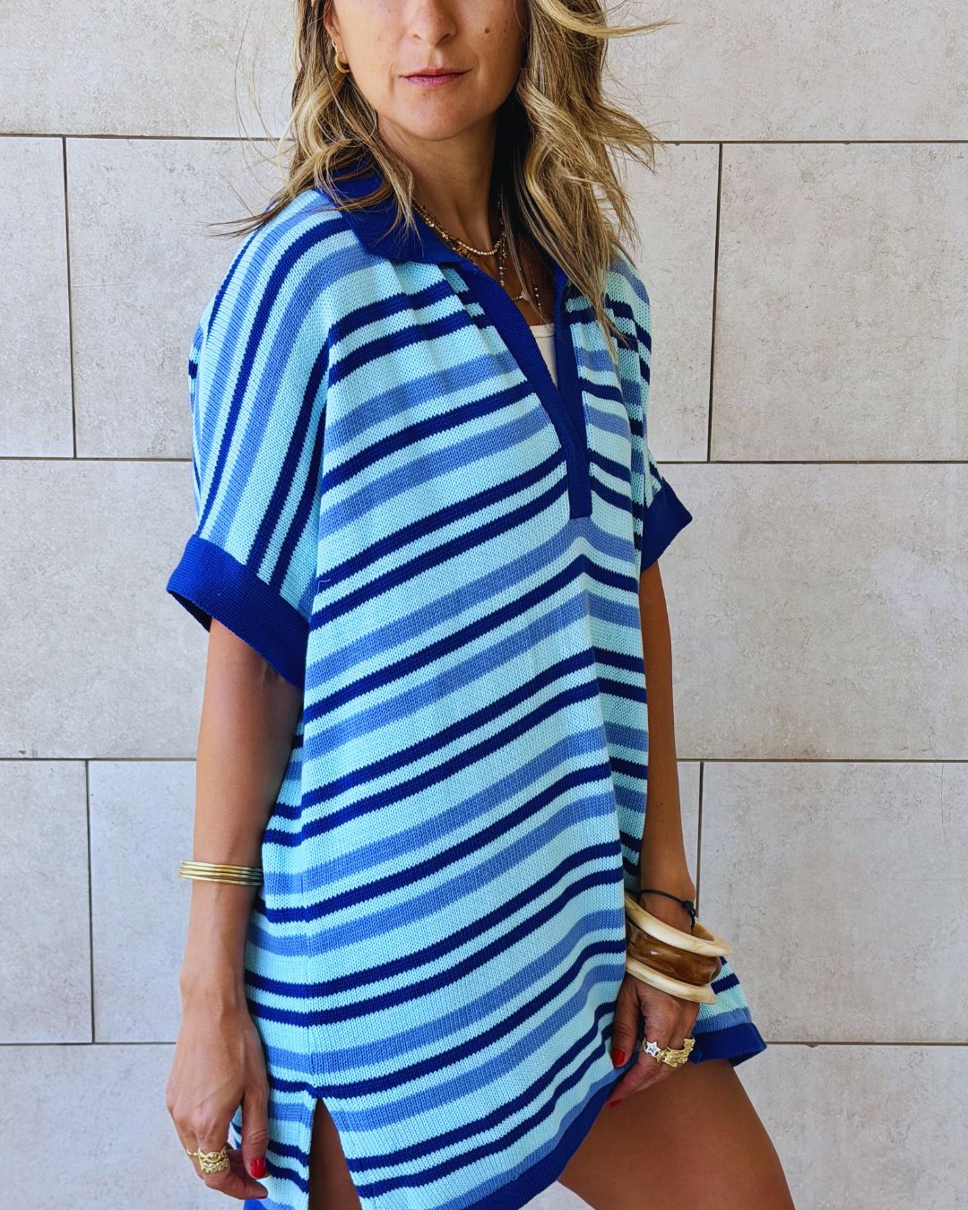 Blue Yacht Tunic