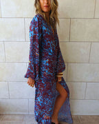 Indigo Safari Dress