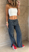 White 99 Interknit Bandeau Top