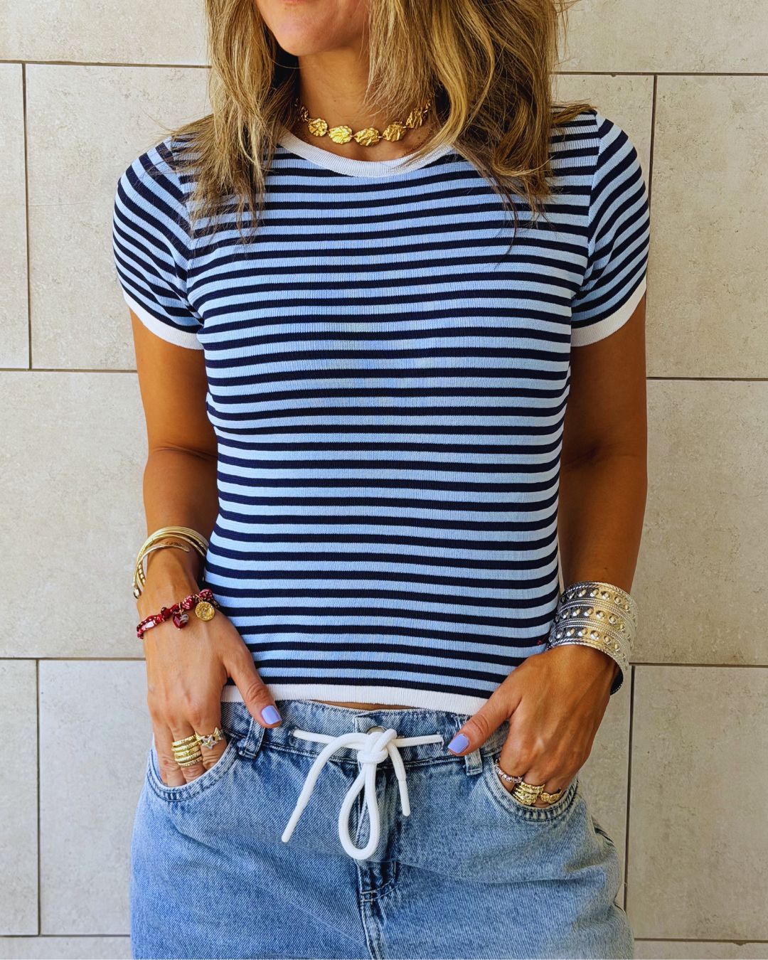 The Blue Nantucket Tee