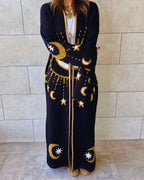 Black Mystic Eye Cardigan