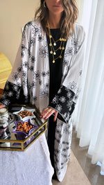 White Embroidered Kimono