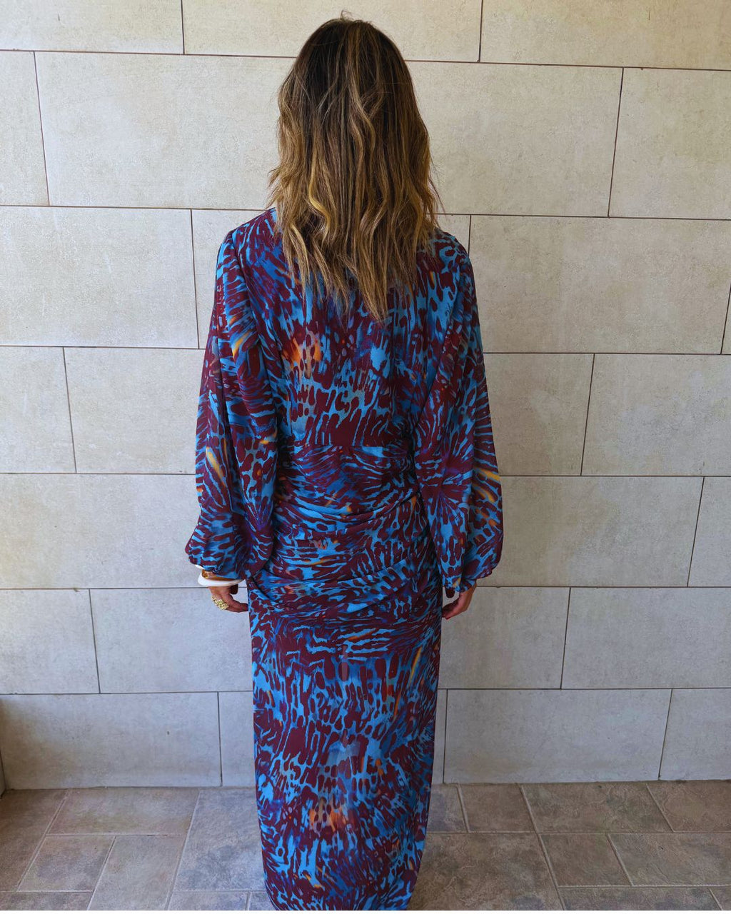 Indigo Safari Dress