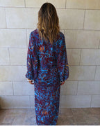 Indigo Safari Dress